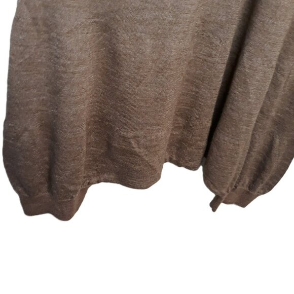 Nicholas K Sweater Skant Skirt Harem Pant Alpaca Silk Heather Brown XXS Artsy - Picture 5 of 10